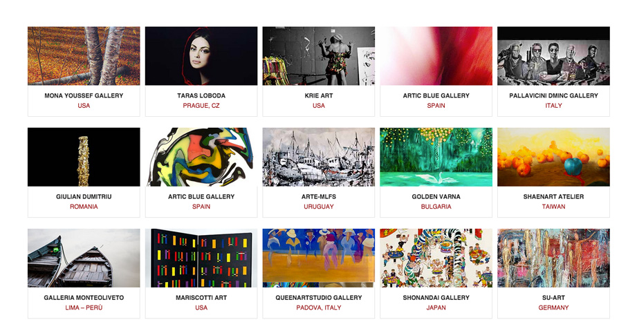 Art Monaco 2015 Artists