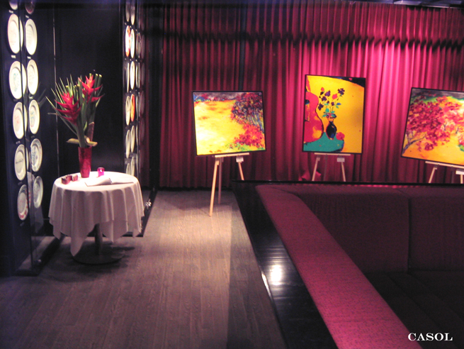 Maryse Casol paintings, 2007