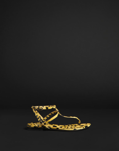 Dolce and Gabbana Capri style flat sandals 