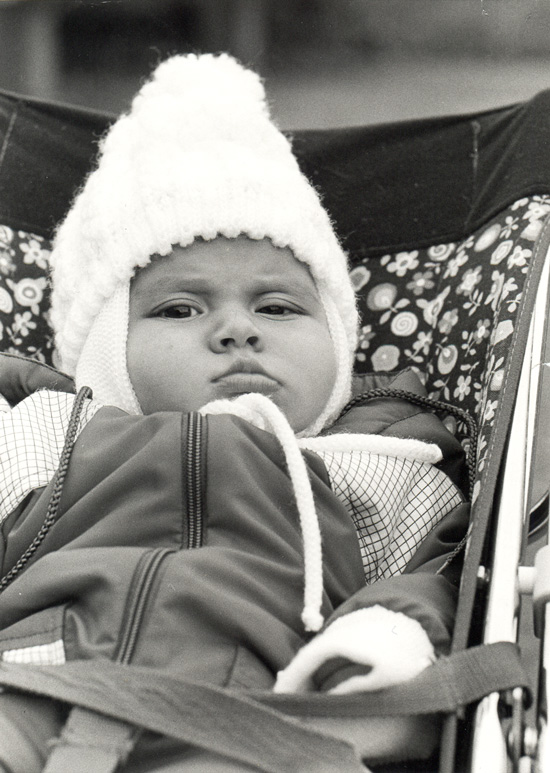 Mickael Casol, baby, October 1979, Montreal, Canada.