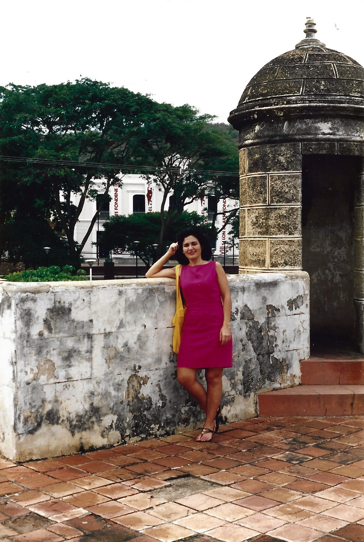 Casol family vacations on the Isla Margarita, Venezuela, August 1992
