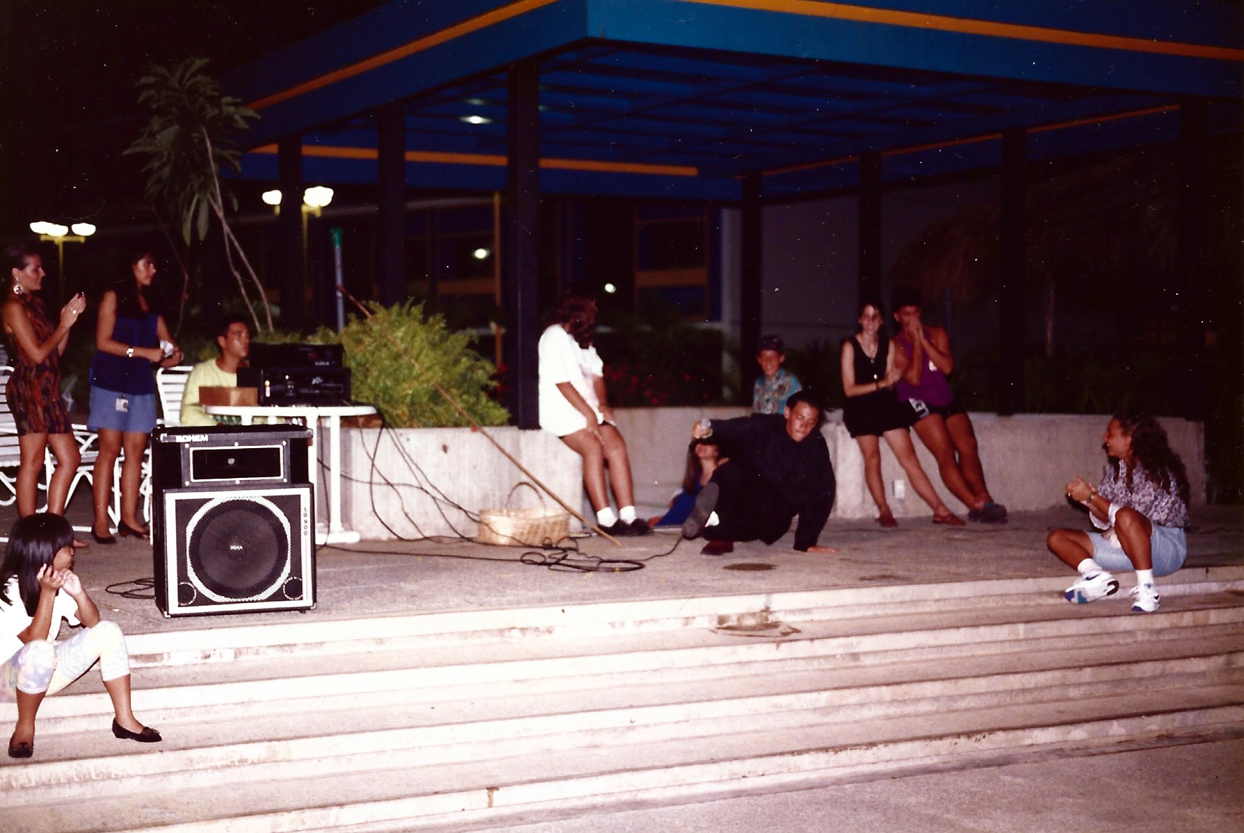 Casol family vacations on the Isla Margarita, Venezuela, August 1992