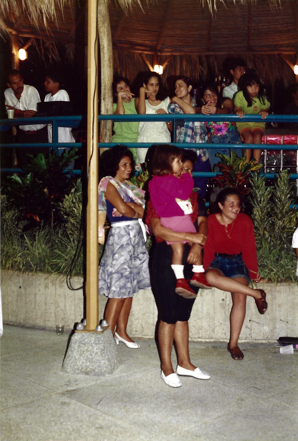Casol family vacations on the Isla Margarita, Venezuela, August 1992