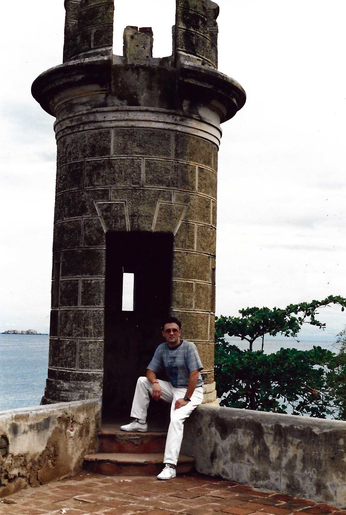 Casol family vacations on the Isla Margarita, Venezuela, August 1992