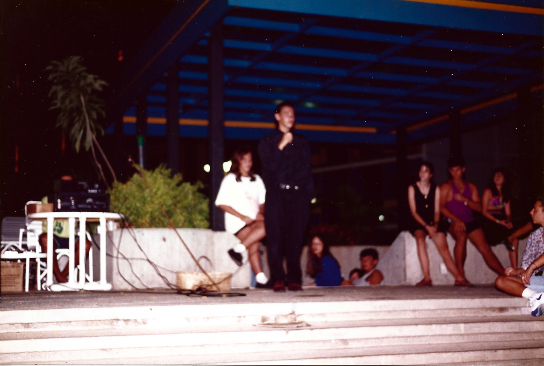 Casol family vacations on the Isla Margarita, Venezuela, August 1992