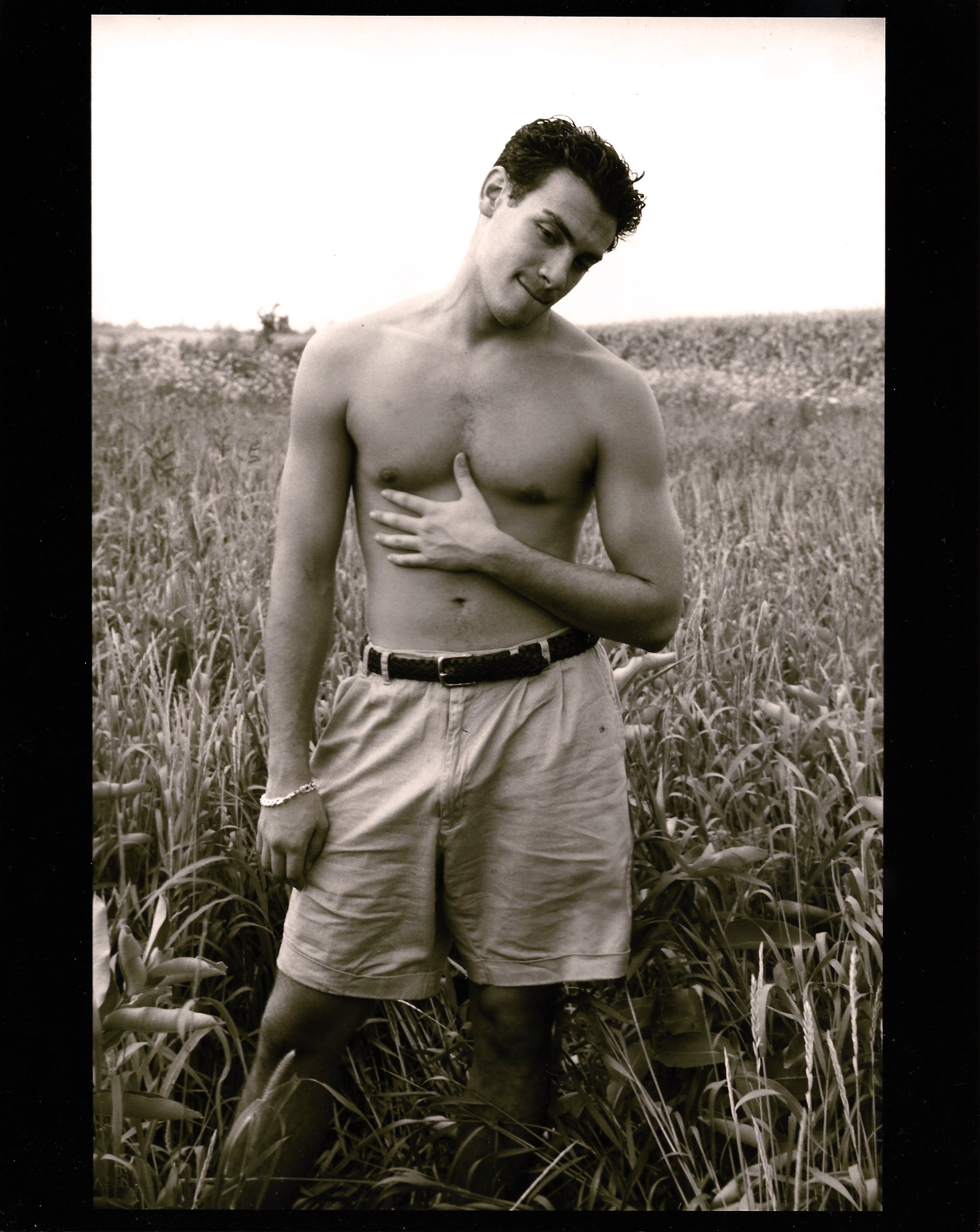 Mickael Casol, 18 ans, été 1998, Cantons de l'Est, Quebec, Canada