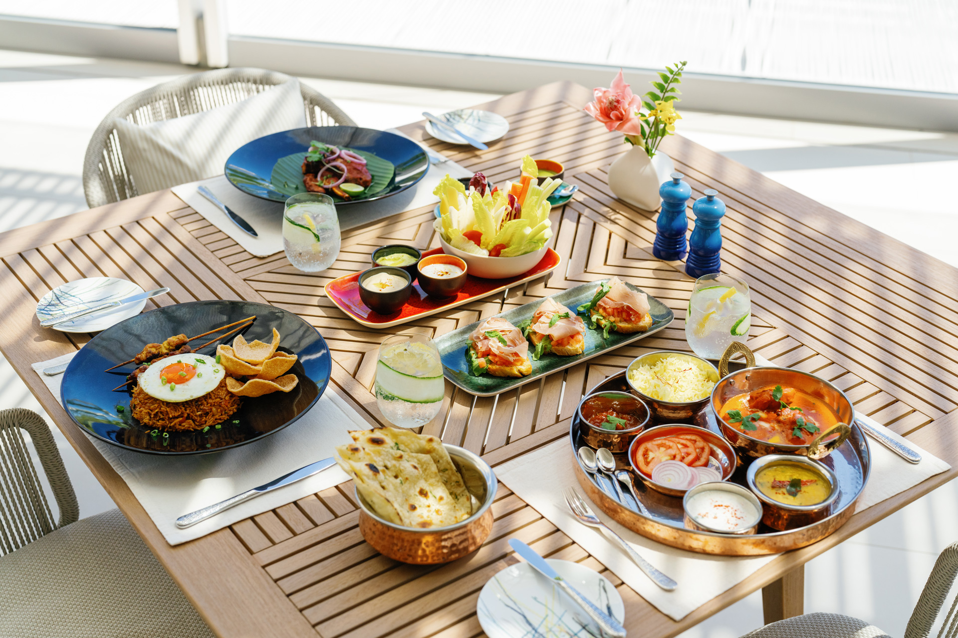 Restaurant at the Cheval Blanc Seychelles, Luxury Villas, Indian Ocean, Casol