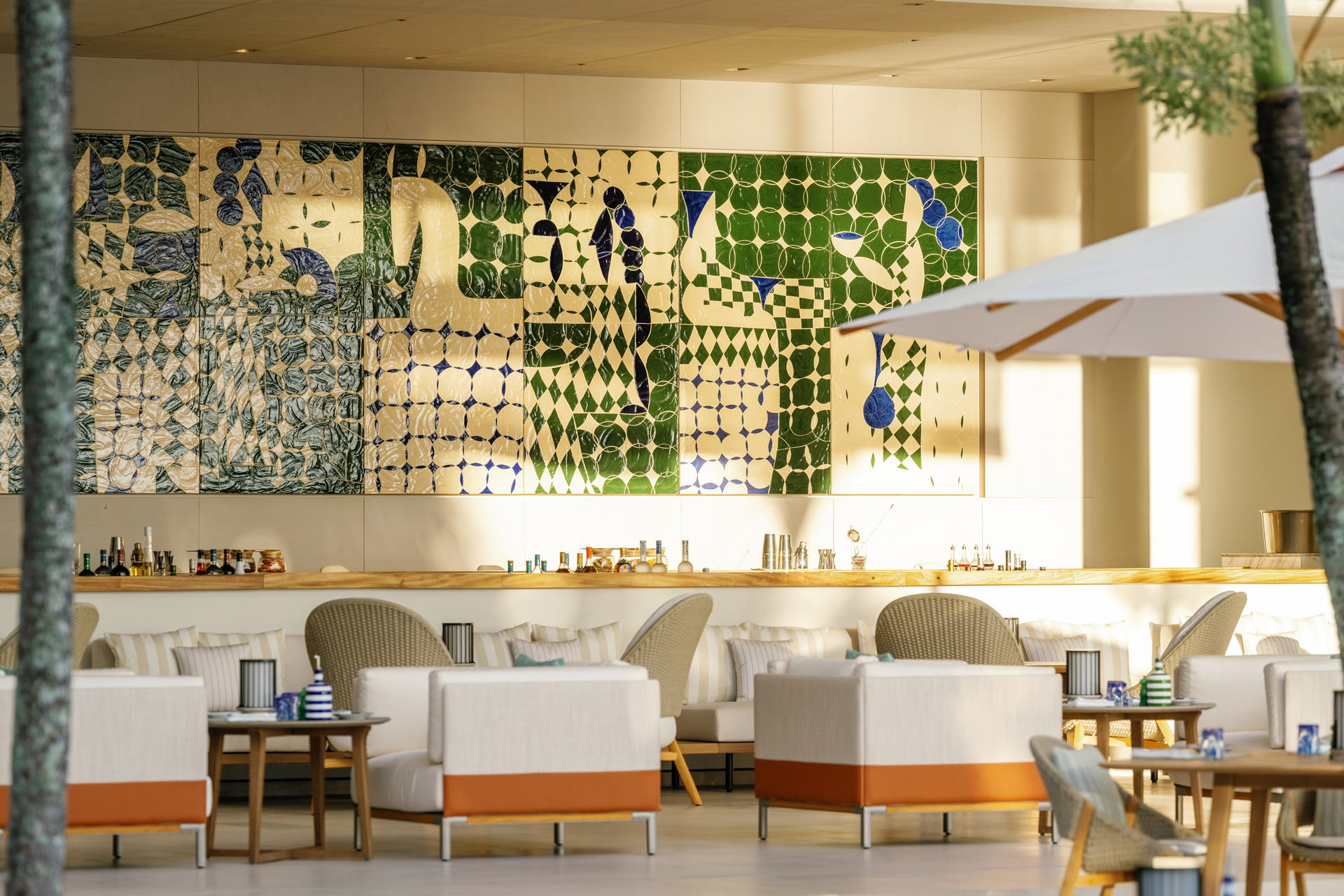 Restaurant at the Cheval Blanc Seychelles, Luxury Villas, Indian Ocean, Casol