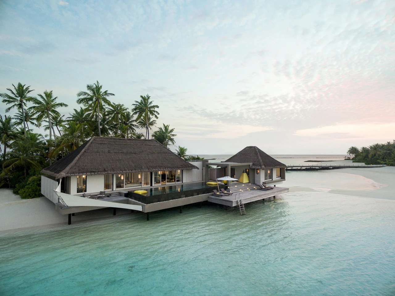 2 Bedrooms Lagoon Garden Villa, Cheval Blanc Randheli, Luxury Villas Maldives, Indian Ocean, Casol