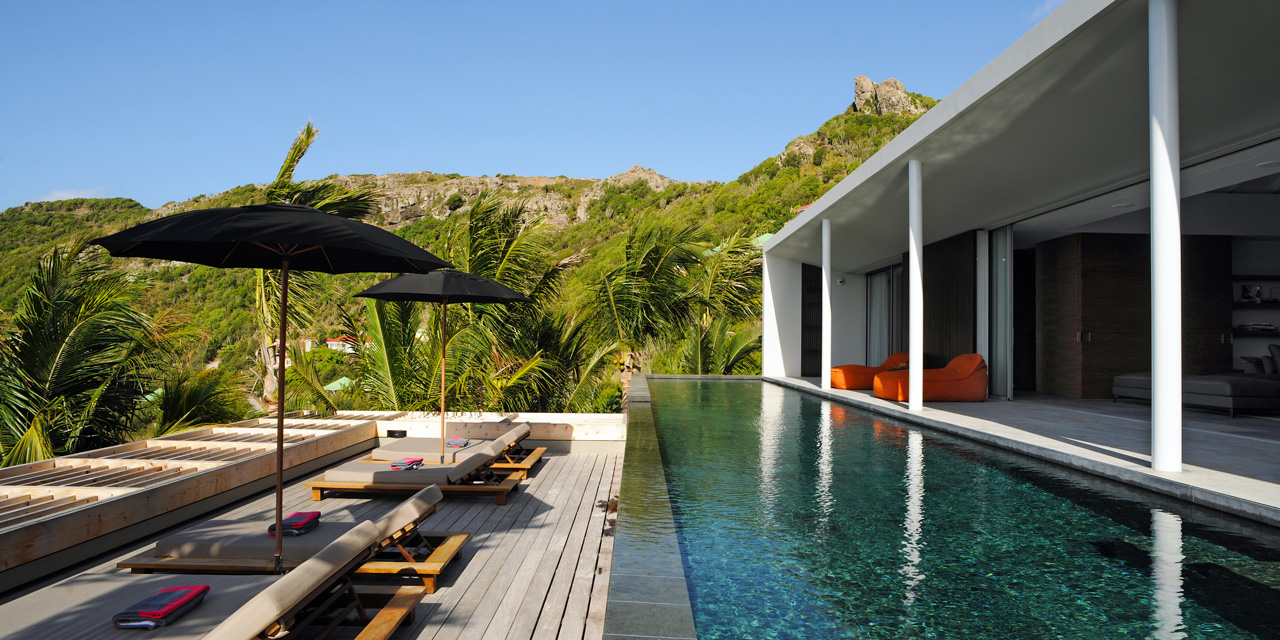 Luxury Villa Bakea, Vacation Home St-Barth, Caribbean, Casol