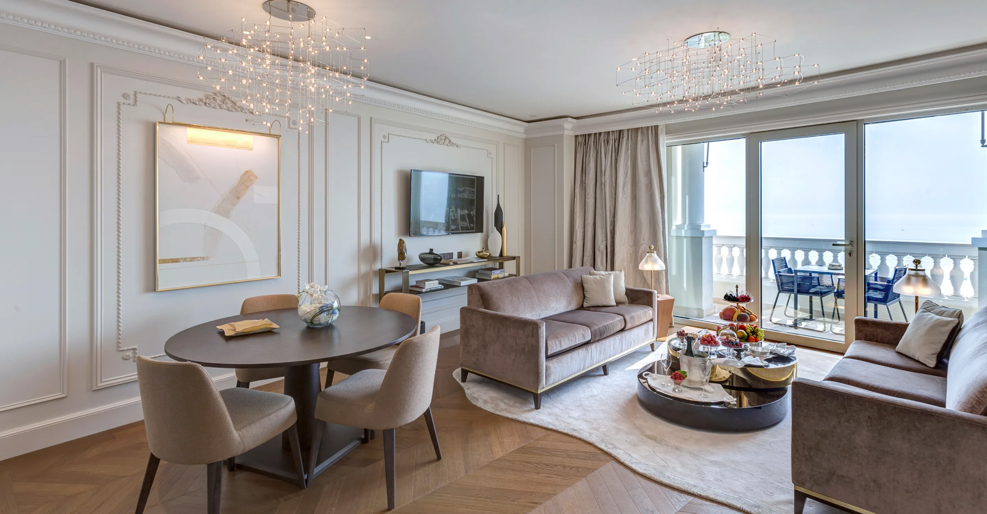 Diamond Suite Sea View, Hotel de Paris Monte-Carlo, Monaco, Casol