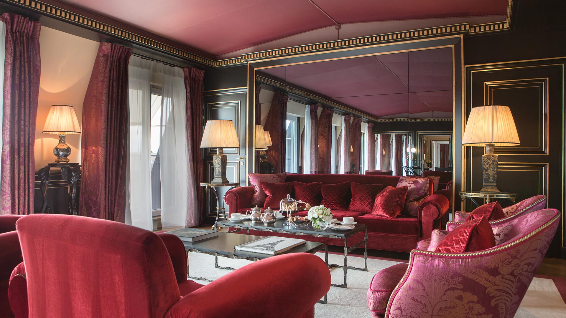 Reserve de Paris, Luxury Hotel France, Imperial Suite, Casol