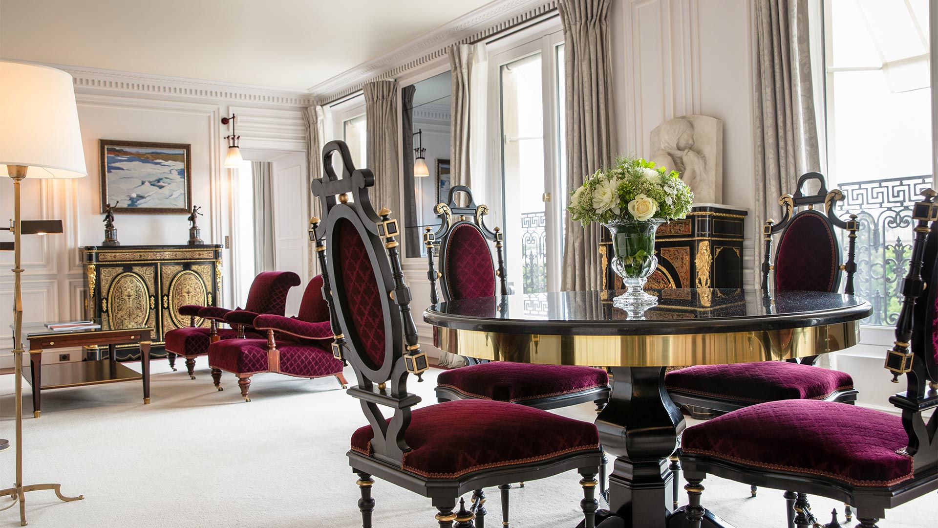 Reserve de Paris, Luxury Hotel France, Presidential Suite, Casol