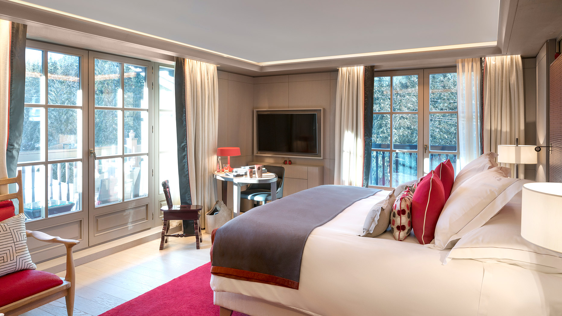 Rooms, Cheval Blanc, Courchevel 1850, France