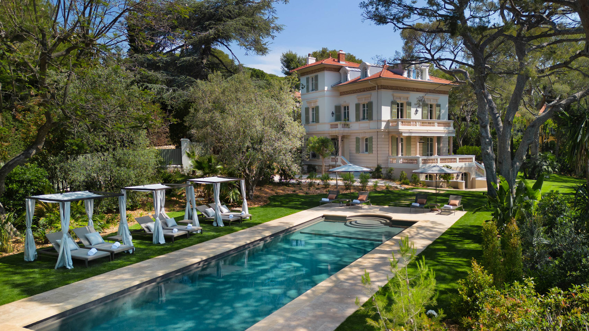 Villa Beauchamp, Saint-Jean Cap Ferrat, French Riviera, France