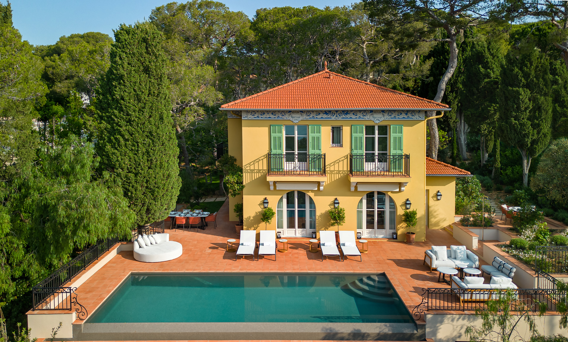 Villa Clair Soleil, Saint-Jean Cap Ferrat, French Riviera, France
