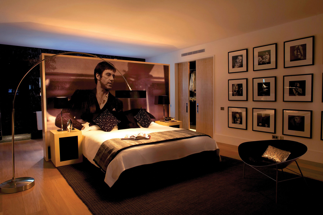 Al Pacino Bedroom, Villa Cap Ferrat