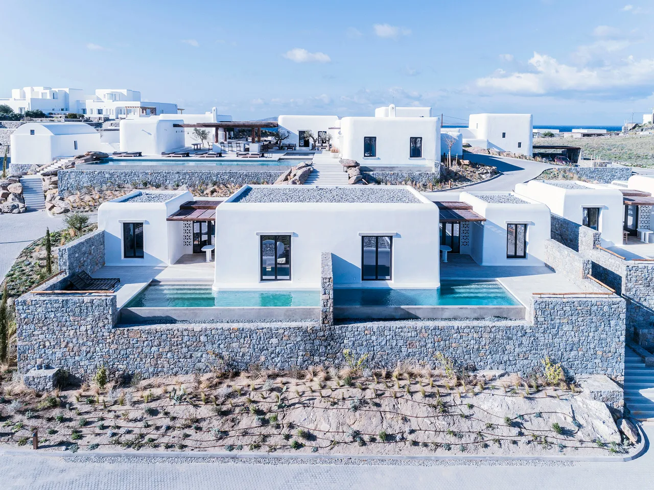 Villas de luxe au Kalesma Mykonos, Grèce - Casol