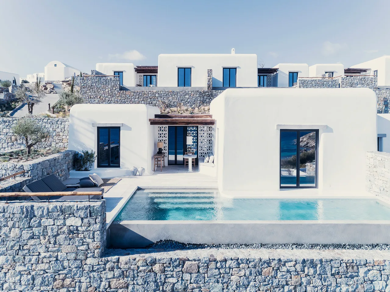 Villas de luxe au Kalesma Mykonos, Grèce - Casol