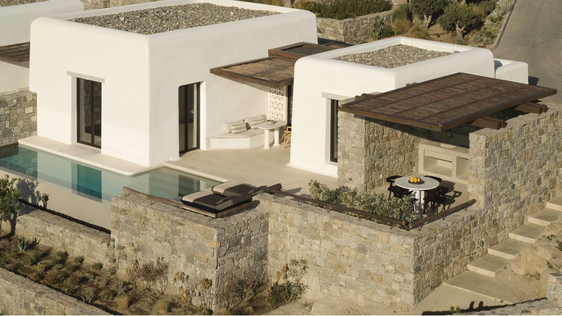 Villas de luxe au Kalesma Mykonos, Grèce - Casol