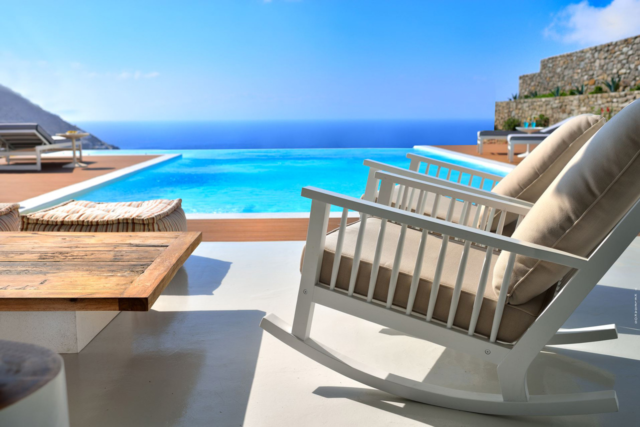 Villa White Star, Elia Beach, Mykonos, Greece