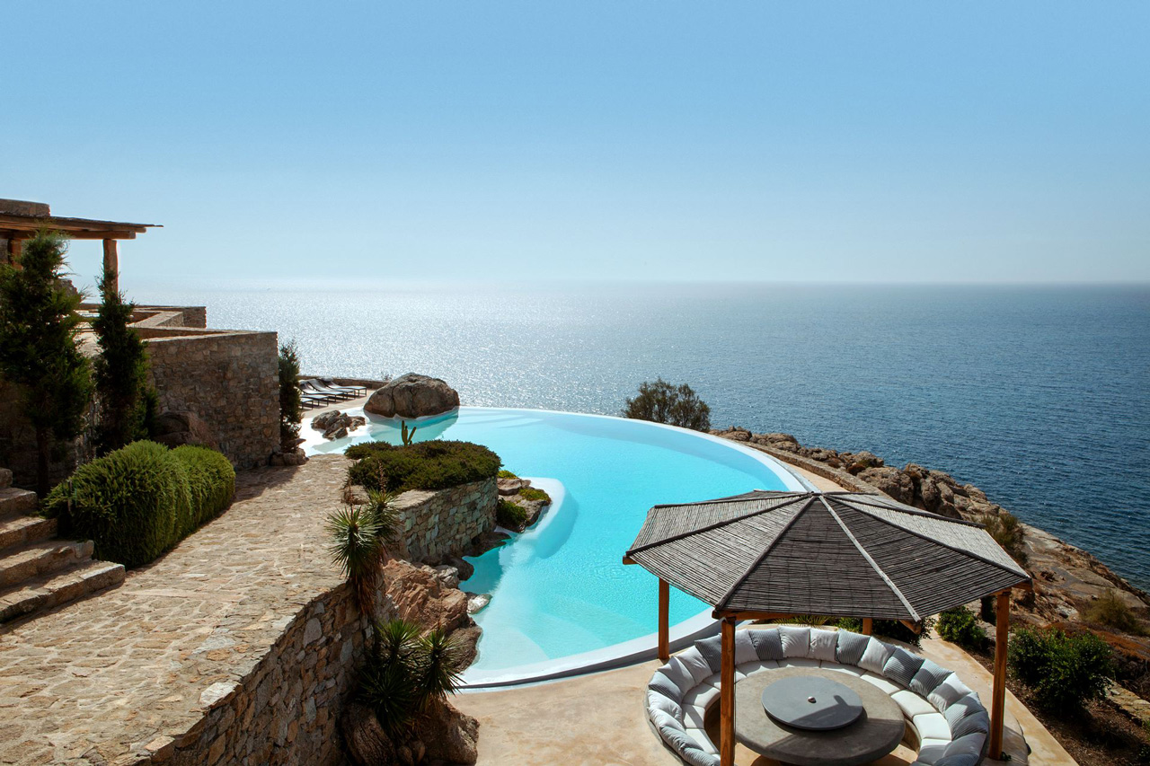 Villa Aegean Oasis, Lia Beach, Mykonos, Greece