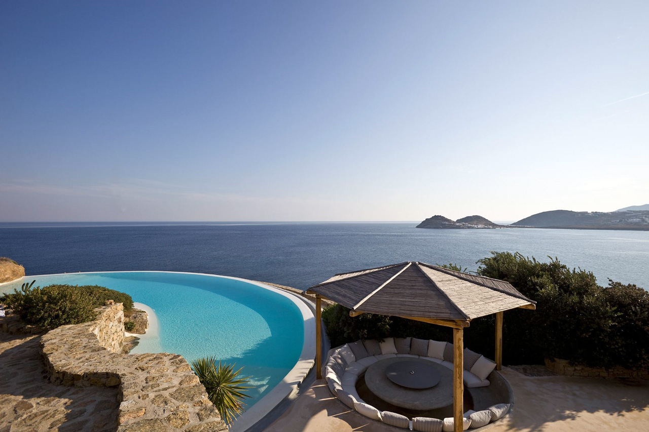Villa Aegean Oasis, Plage Lia, Mykonos, Grèce