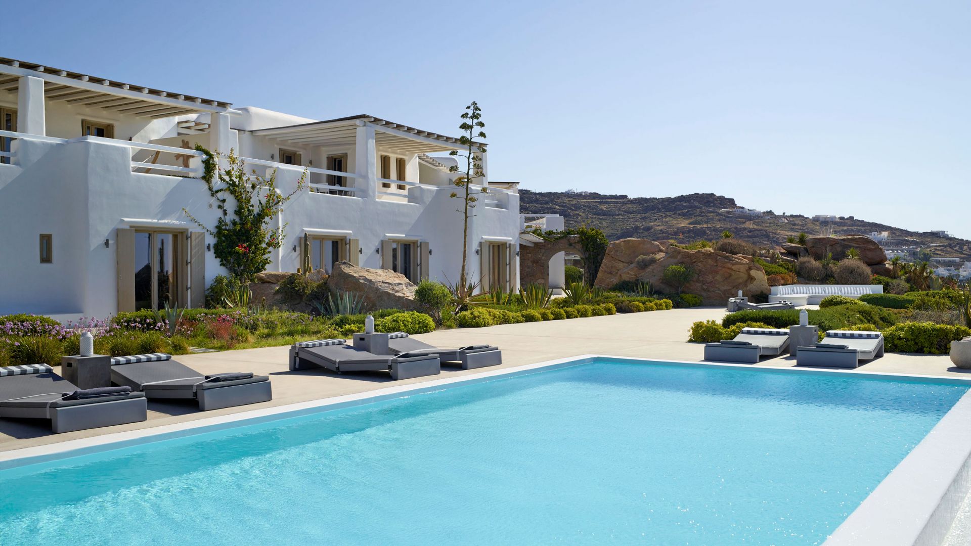 Villa Talyssa, Paradise Beach, Mykonos, Greece