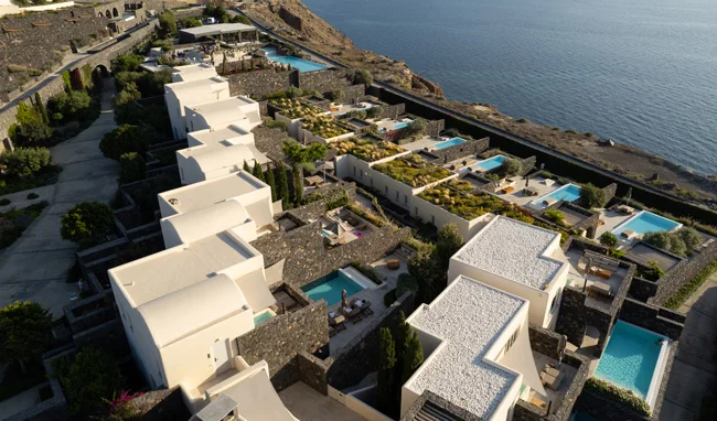 Santorini, Greece Vacations Luxury Hotel, Canaves Oia Epitome, Casol