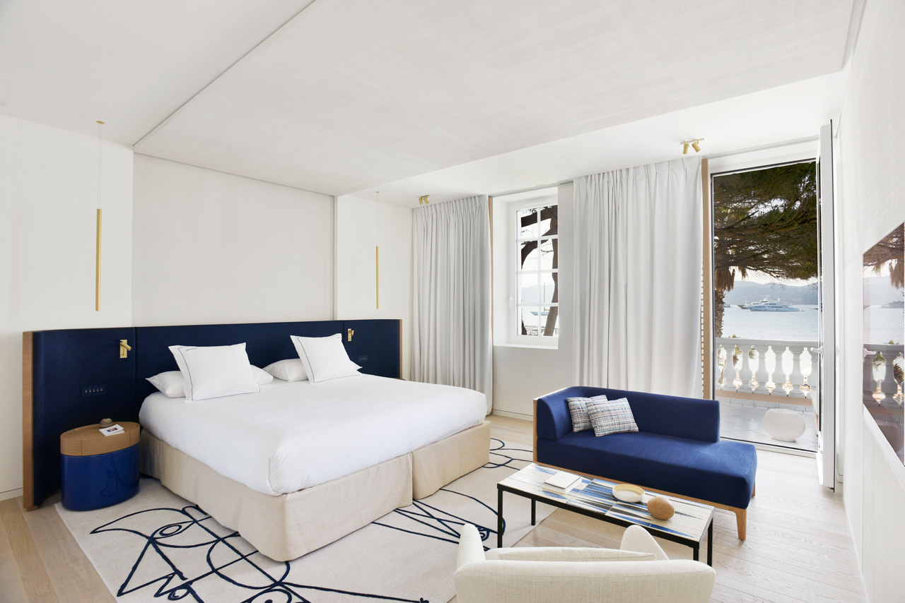 Duplex Pinede Suite, Luxury Hotel Cheval Blanc St-Tropez, French Riviera, France, Casol