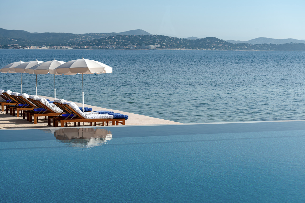Villa Riviera, Luxury Hotel Cheval Blanc St-Tropez, French Riviera, France, Casol