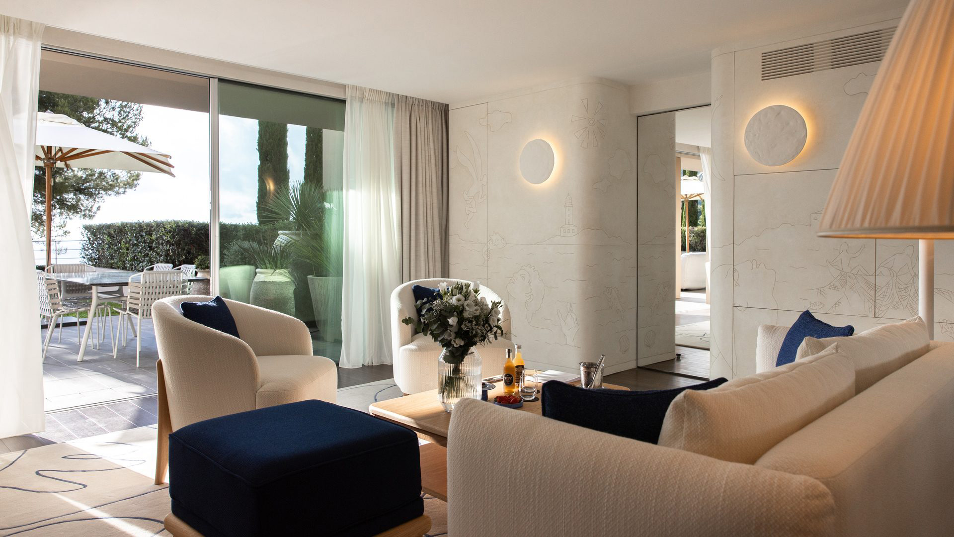 Reserve de Ramatuelle Hotel, Villas, Restaurant, Gym and Spa, Saint-Tropez, French Riviera, France, Casol